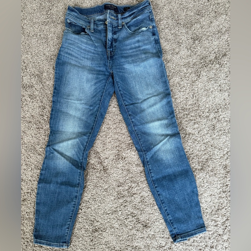 Lucky Brand Women's Blue Skinny Jeans